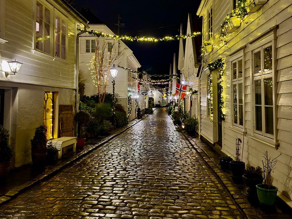 Jul på Jæren, Gamle stavanger