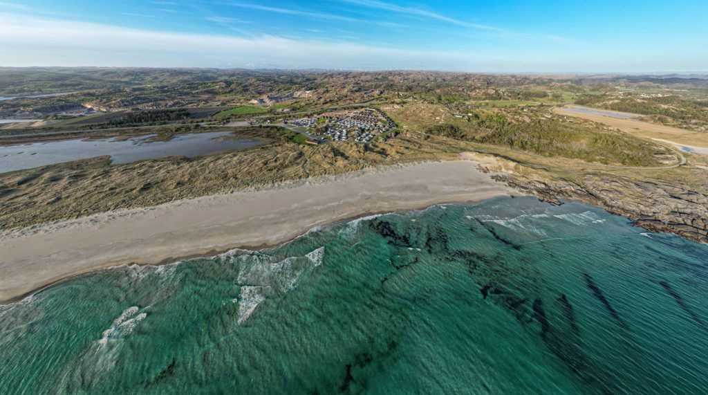 opplev Jæren Brusand strand