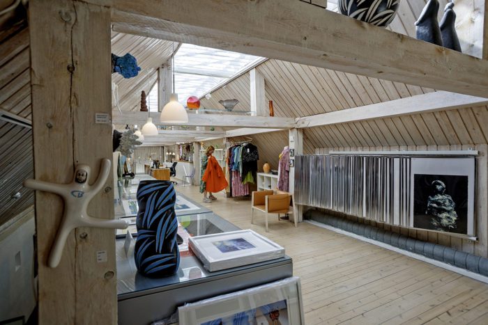 Hå gamle prestegard sin museumsbutikk. 